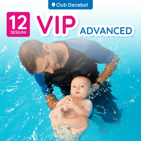 Abonament 12 sesiuni educație acvatică - VIP - Club Decebal
