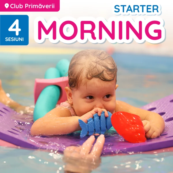 Abonament 4 sesiuni educație acvatică - Morning - Club Primăverii
