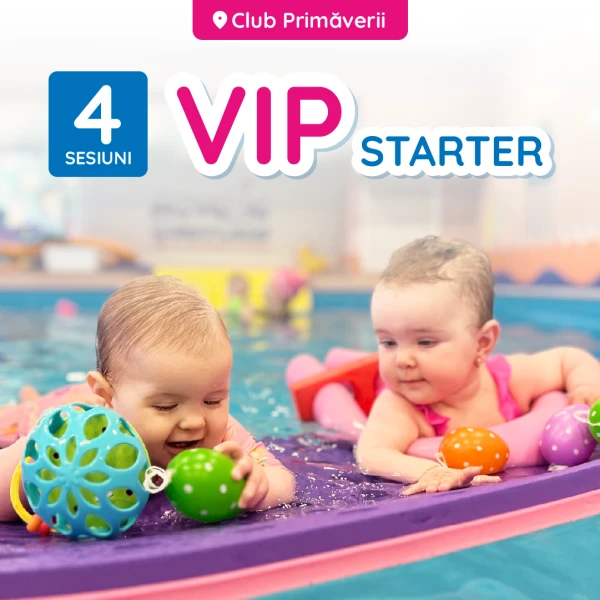 Abonament 4 sesiuni educație acvatică - VIP - Club Primăverii