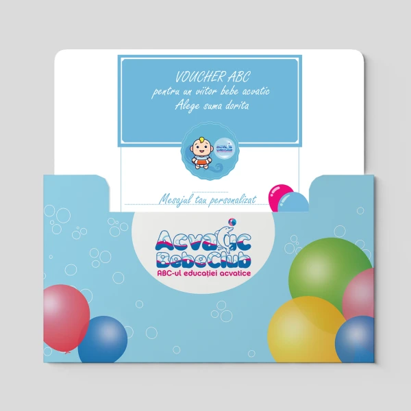 Voucher ABC cu diferite opțiuni valorice