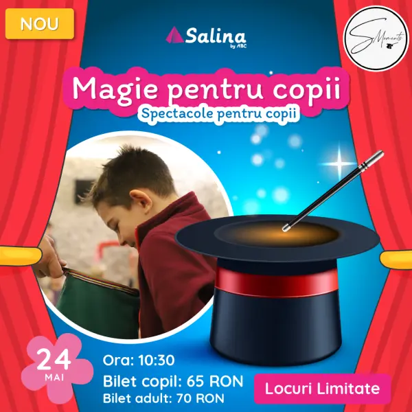 Magie cu Ioan Sâmbotin de la S Moments– 24 Mai