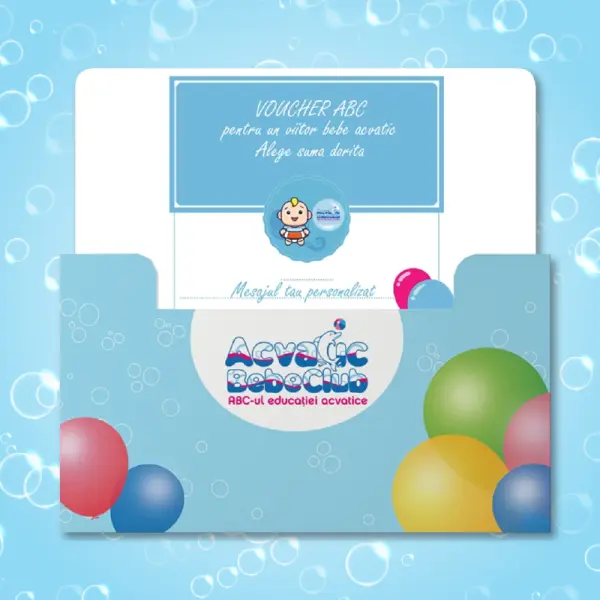 Voucher ABC cu diferite opțiuni valorice