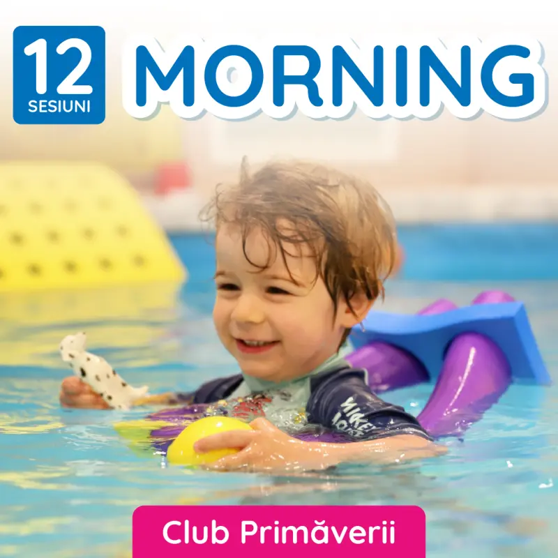 Abonament 12 sesiuni educație acvatică - Morning - Club Primăverii