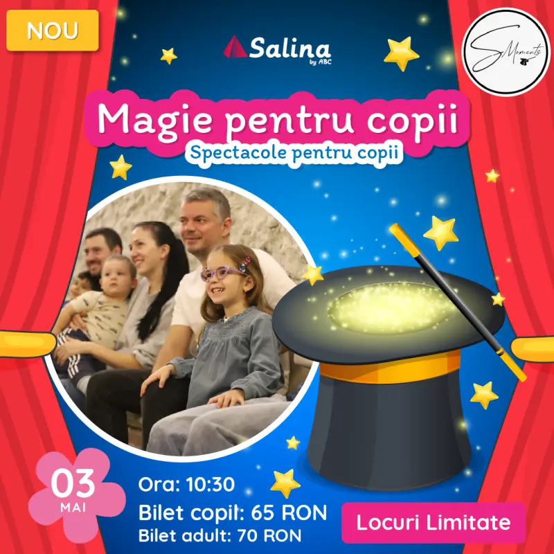 Magie cu Ioan Sâmbotin de la S Moments– 03 Mai